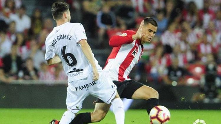 Athletic Bilbao 2-0 öne geçtiği maçta Huesca ile 2-2 berabere kaldı Serdar Gürler...