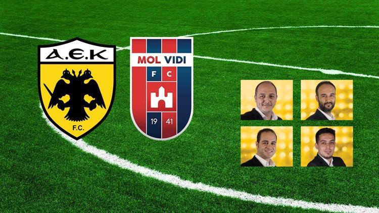 AEK - MOL Vidi rövanş maçına uzman iddaa yorumları