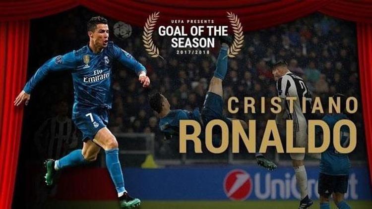 Sezonun en iyi golü Ronaldodan
