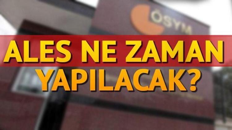 ALES ne zaman yapılacak 2018 ALES sınav tarihi