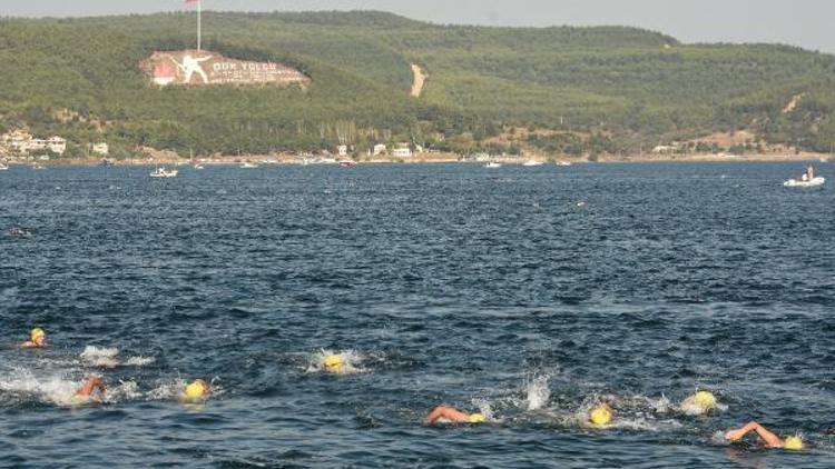 Çanakkale Boğazında kulaçlar Troya Yılı için atıldı