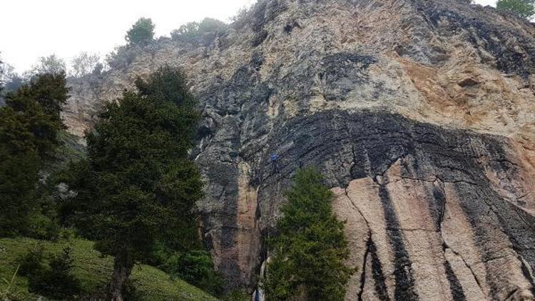 Şahinkaya Dağı, kaya tırmanışçılarının yeni gözdesi