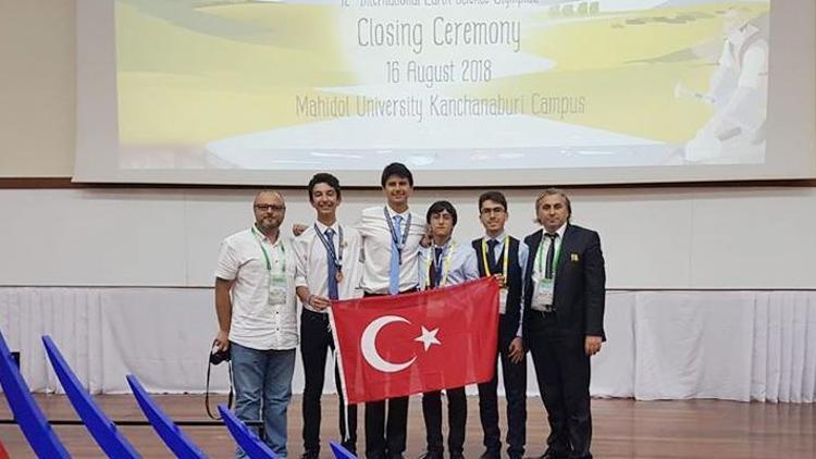 Yer bilimleri olimpiyatında Türkiye’ye ödül