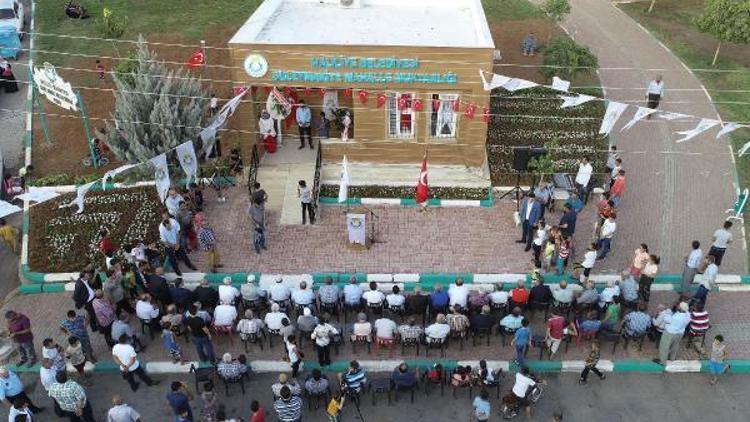 Haliliyede muhtar evi açılışı yapıldı