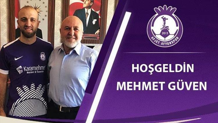 Afjet Afyonspor, Mehmet Güveni transfer etti