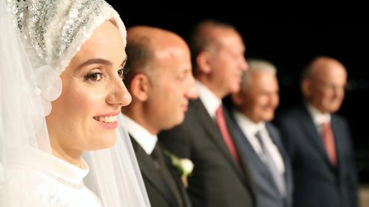 Cumhurbaşkanı Erdoğan milletvekili Ali İhsan Arslanın düğününe katıldı