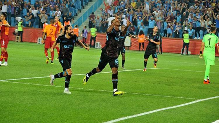 Galatasaray Trabzonda darmadağın.. İşte, maçın kritik anları