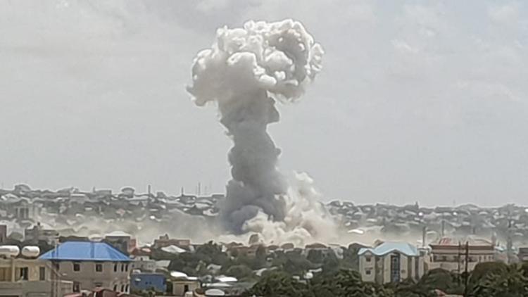 Somalide büyük patlama