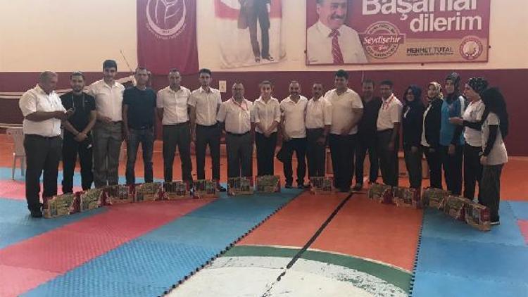 Konya Karate Şampiyonası Seydişehirde yapıldı