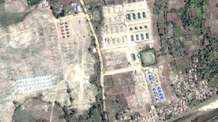 Myanmar soykırımı uzaydan tespit edildi