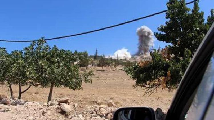 İdlibi vuran uçakların sesi, Hatayın sınır köylerinde duyuldu
