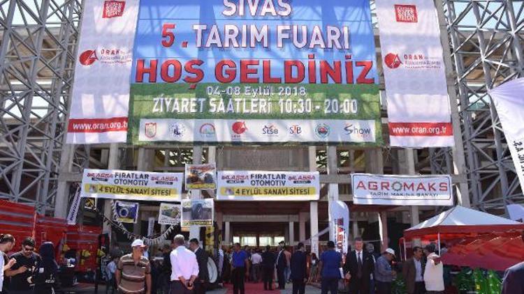 AGRO Sivas 2018 Tarım, Hayvancılık ve Gıda Fuarı açıldı
