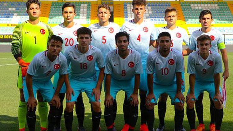 18 Yaş Altı Milli Takımı, Belçika’ya 1-0 yenildi