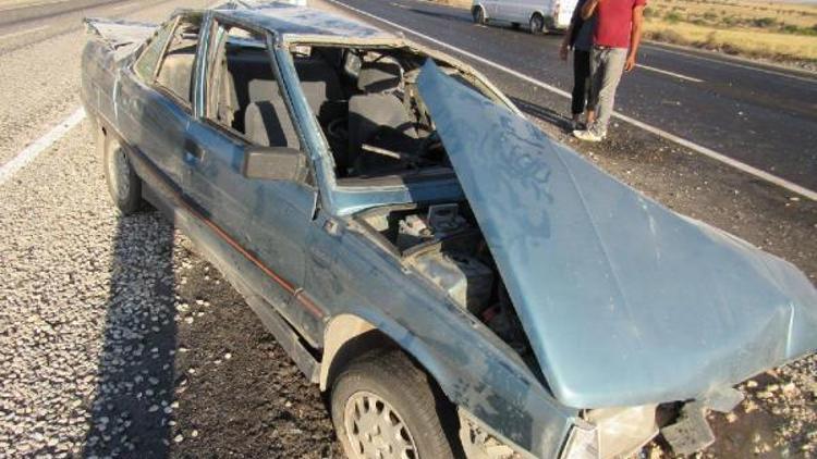 Kahta’da otomobil devrildi: 6 yaralı