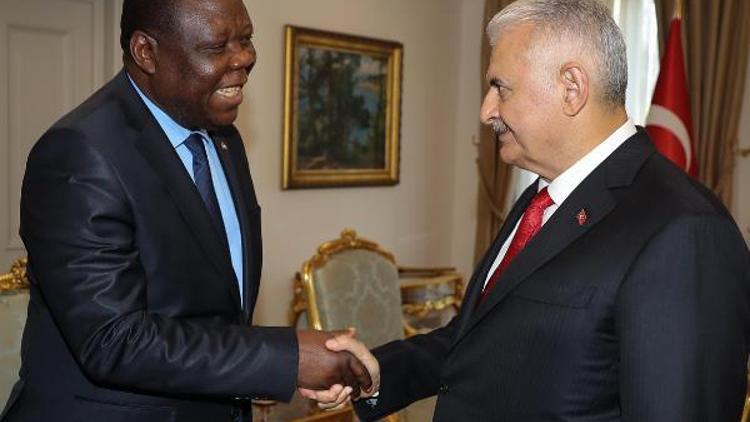 TBMM Başkanı Yıldırım, Zambiyanın Ankara Büyükelçisi Chilengiyi kabul etti