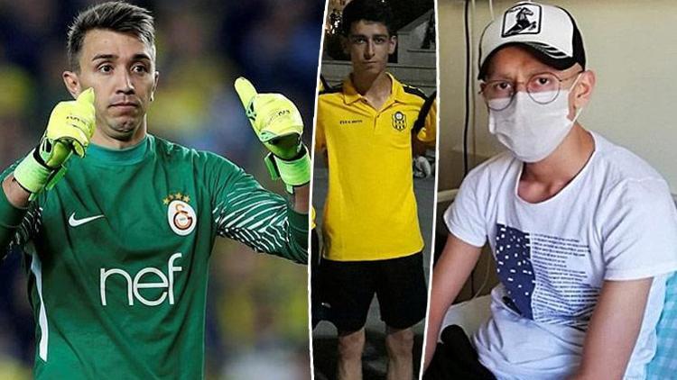 Genç futbolcu tümöre takıldı... Hayalim Muslera ile tanışabilmek