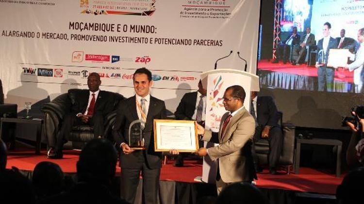 Limaka Afrika ülkesinden en iyi sanayi yatırımı ödülü