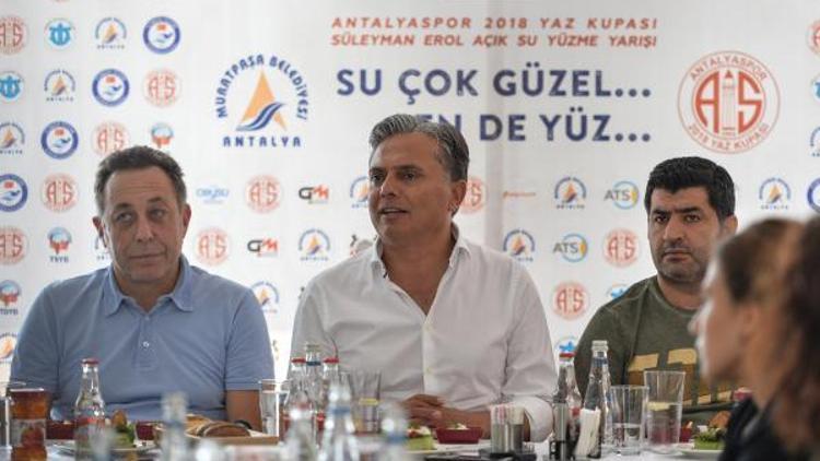 Antalyaspor Yaz Kupası ve Açık Su Yüzme Yarışı yapılacak