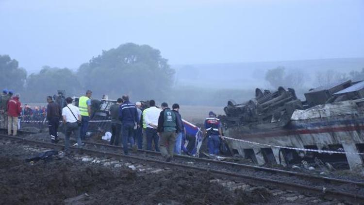 İMO: Çorluda tren kazasına seri fren neden oldu