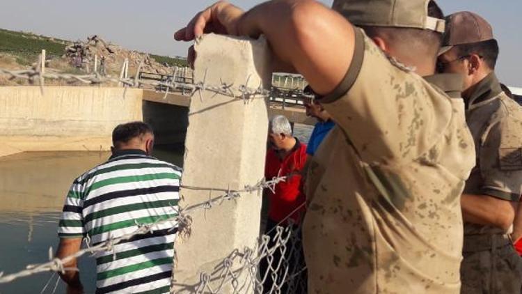 Sulama kanalına giren Suriyeli Muhammed boğuldu