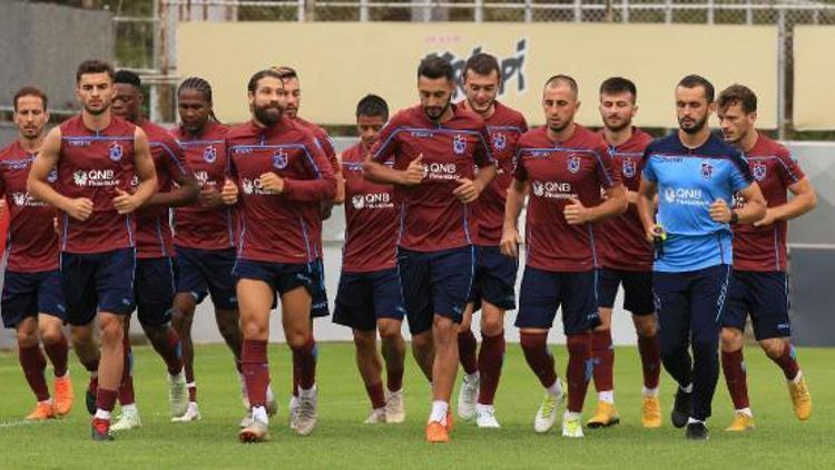 Trabzonspor, Aytemiz Alanyaspor maçı hazırlıklarını sürdürdü