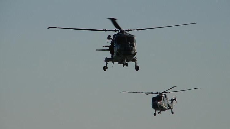 Suudi Arabistanda askeri helikopter düştü: ABDli pilot öldü