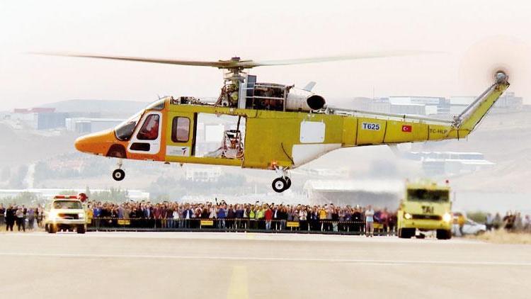 İlk yerli üretim helikopter havalandı