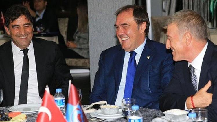 TFF Başkanı Yıldırım Demirörenden Trabzonspora ziyaret