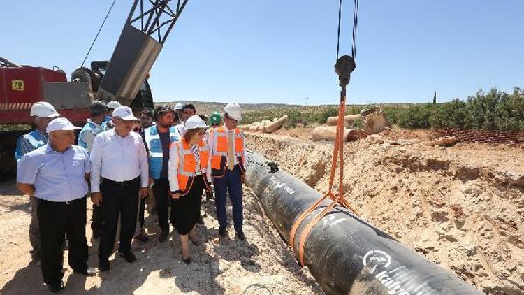 Düzbağ Projesinin yüzde 82si tamamlandı