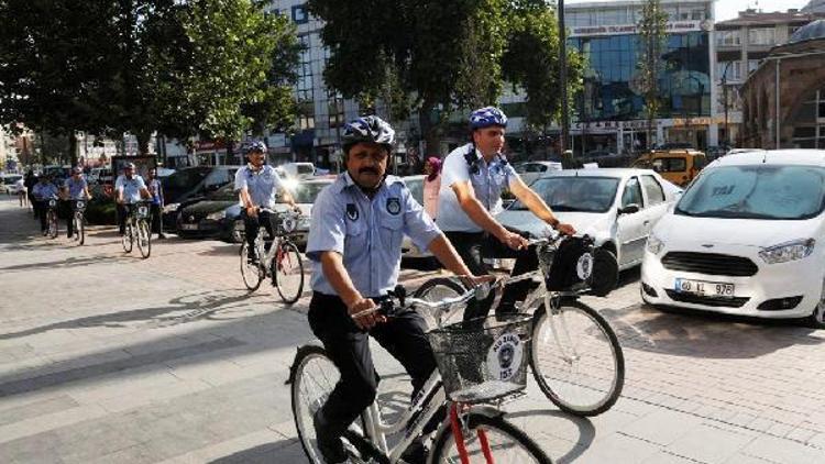Kırşehir zabıta ekipleri denetimlerini bisikletle yapacak