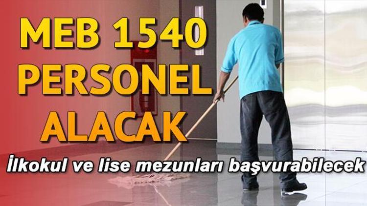 MEB İŞKUR üzerinden personel alımı yapıyor