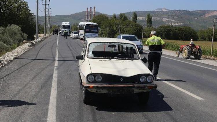 Otomobilin çarptığı yaşlı adam öldü