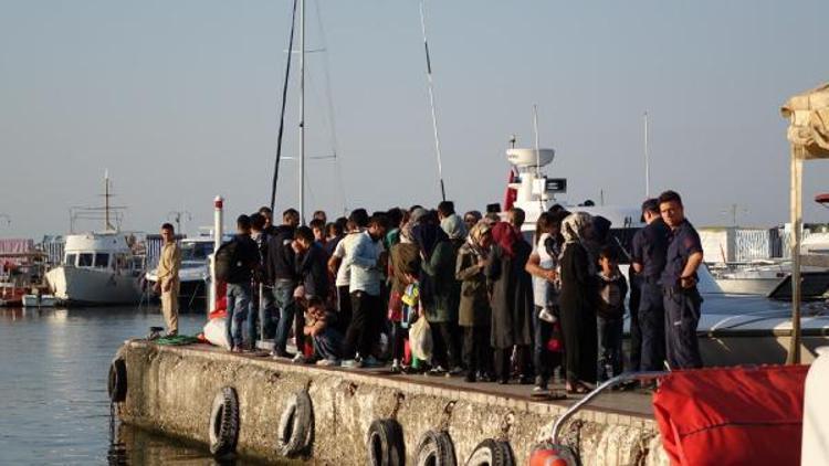 Çanakkalede 116 kaçak göçmen yakalandı