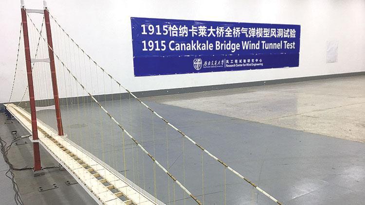 Çanakkale Köprüsü Çin testinden geçti