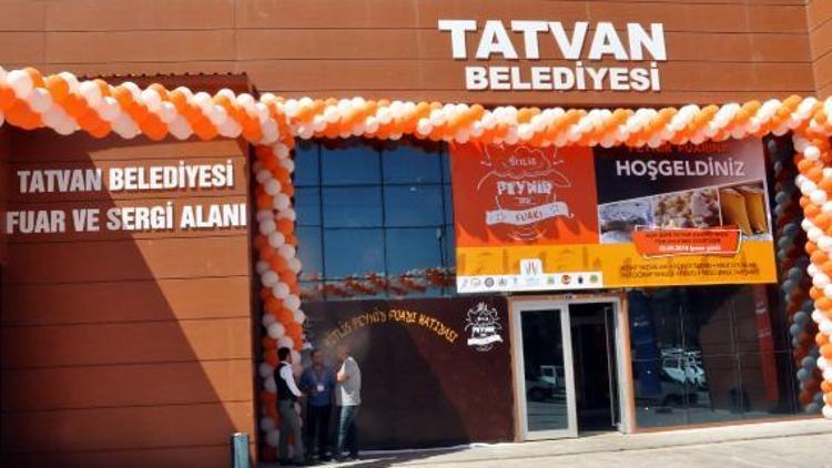 Tatvandaki Peynir Fuarı bölge tanıtımına büyük katkı sunuyor