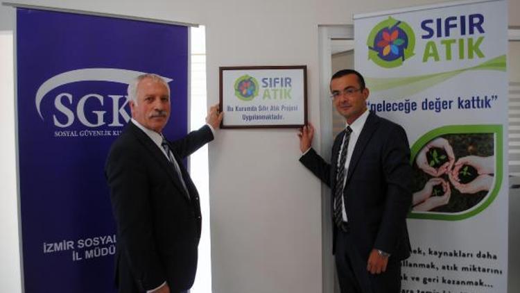 SGK İzmir Sıfır Atık Projesinin ilk adımını attı
