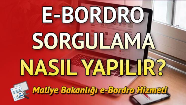 Maaş bordrosu sorgulaması nasıl yapılır E Bordro maaş sorgulama