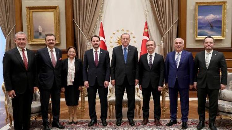 Erdoğan, Varlık Fonu yönetim kurulu üyelerini kabul etti