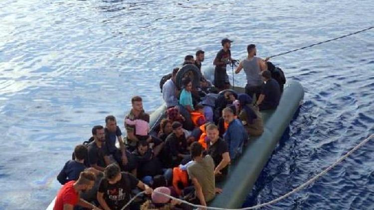 Bodrumda 56 kaçak göçmen yakalandı