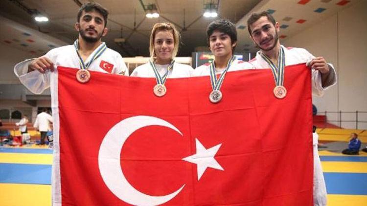 Gençler Avrupa Judo Şampiyonasında 4 madalya birden
