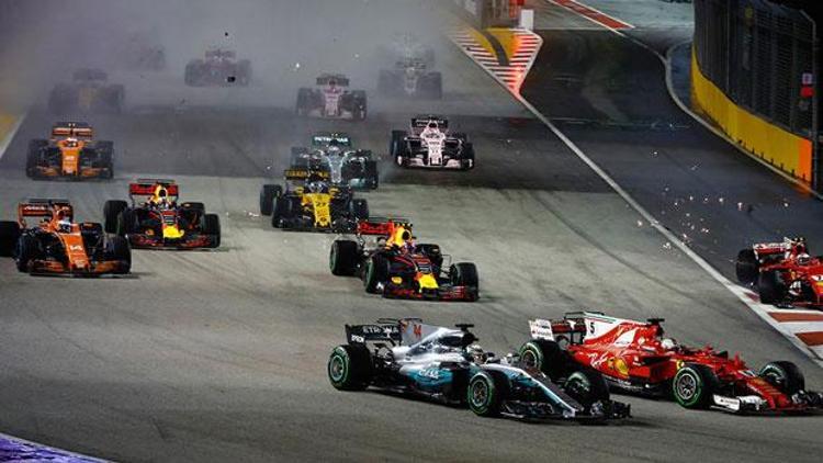 Formula 1de sıradaki durak Singapur