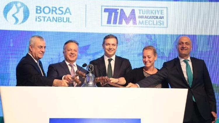 TİM İhracat Endeksi Borsa İstanbul’da gong ile açıldı