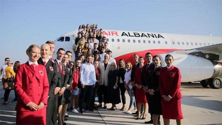 Air Albania ilk uçuşunu İstanbula gerçekleştirdi