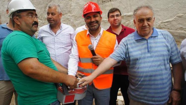 Alaşehirde SİT alanı kararı kalkan bölgede temel atma töreni
