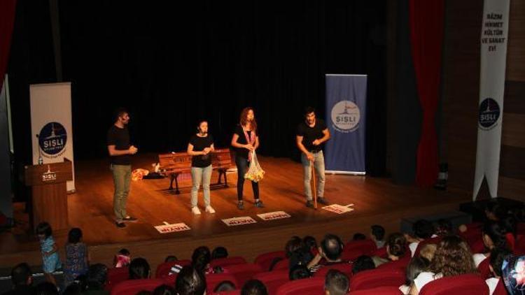 Çocuk istismarlarına Şişlide tiyatro oyunuyla dikkat çekildi