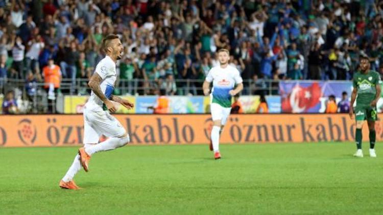 Çaykur Rizespor - Bursaspor: 1-1