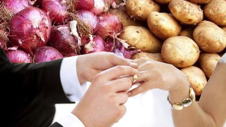 Patates soğan kavgası evlilik bitirdi