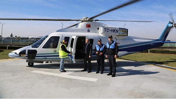 Belediyeden satılık helikopter