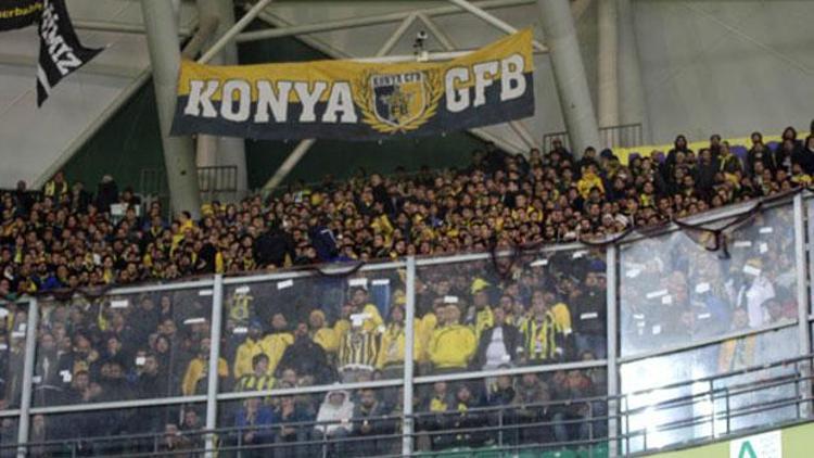 Konyaspor: Fenerbahçe taraftarı çok sayıda koltuk kırdı