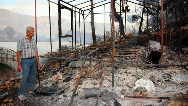 Antalya Kumlucada orman yangını (8)